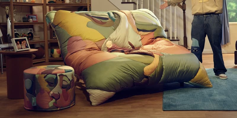 KidSuper's Signature Kissing Face Is Now a Lovesac Accent Chair