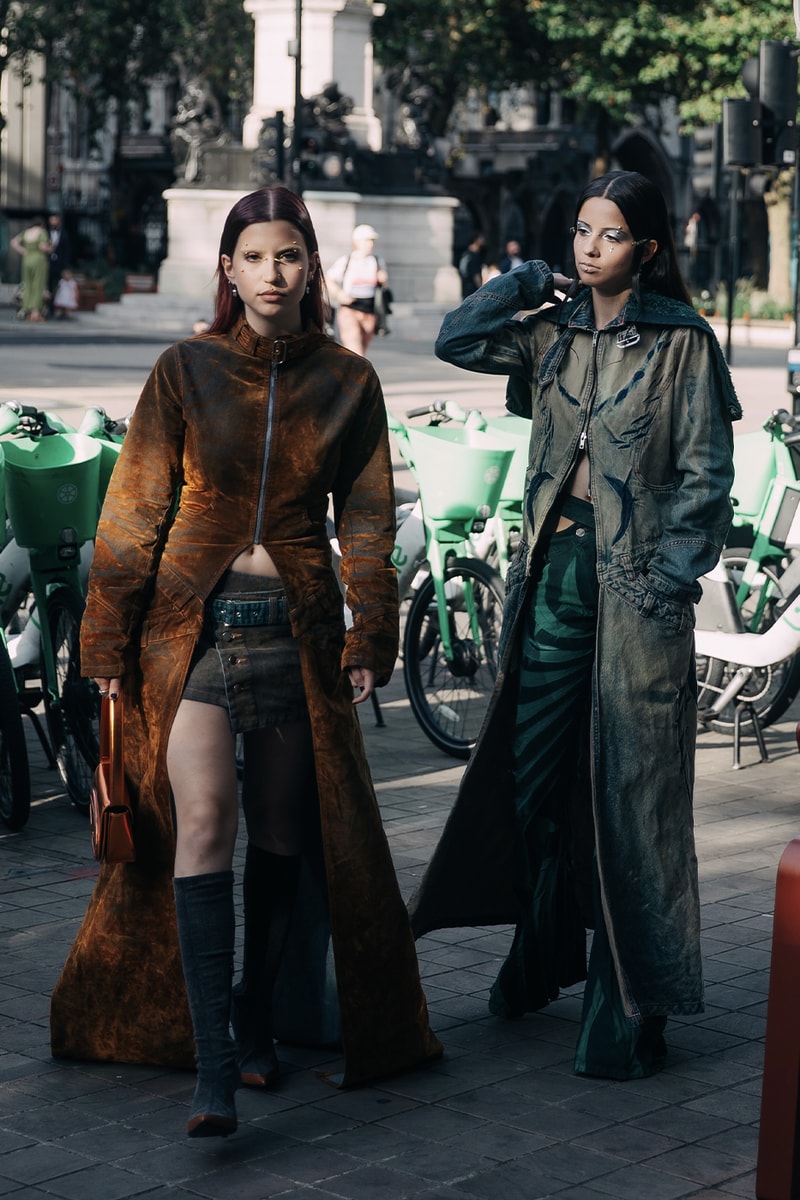 London Fashion Week Street Style SS25 mains simone rocha crocs burberry jw anderson