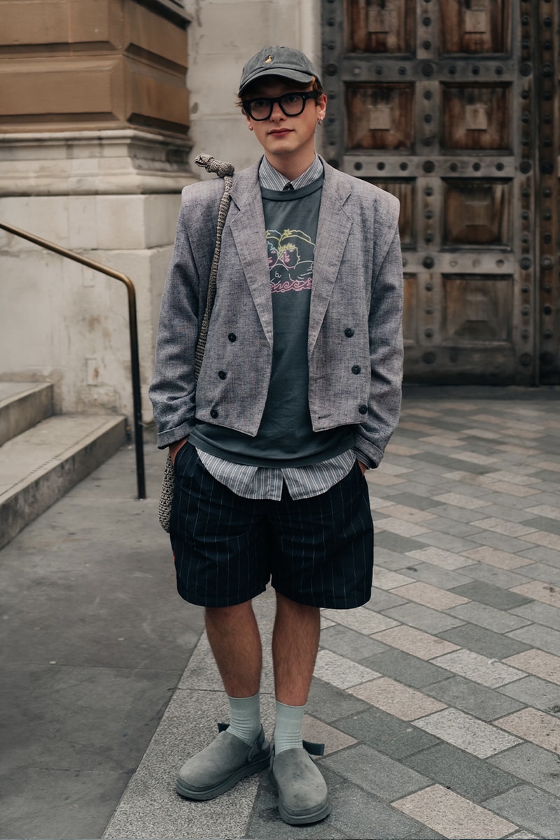 London Fashion Week Street Style SS25 mains simone rocha crocs burberry jw anderson