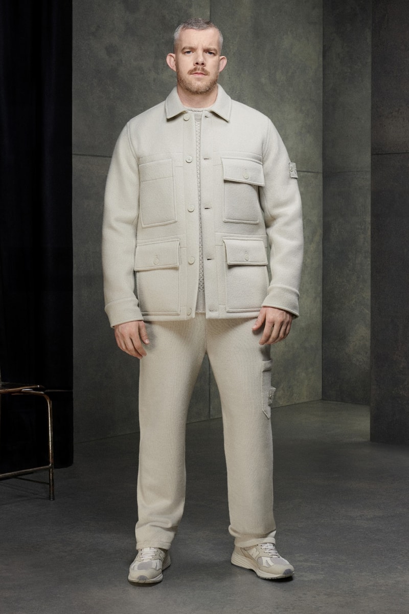 Stone Island Goes Ghost on New FW24 Jacketing collection release info lookbook price jacket new balance collab sneaker phillipe starck architect 