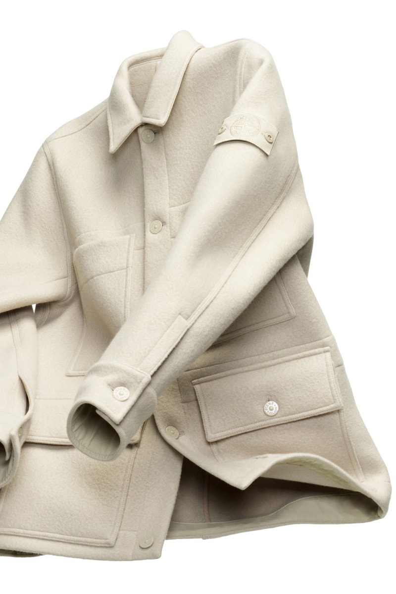 Stone Island Goes Ghost on New FW24 Jacketing collection release info lookbook price jacket new balance collab sneaker phillipe starck architect 