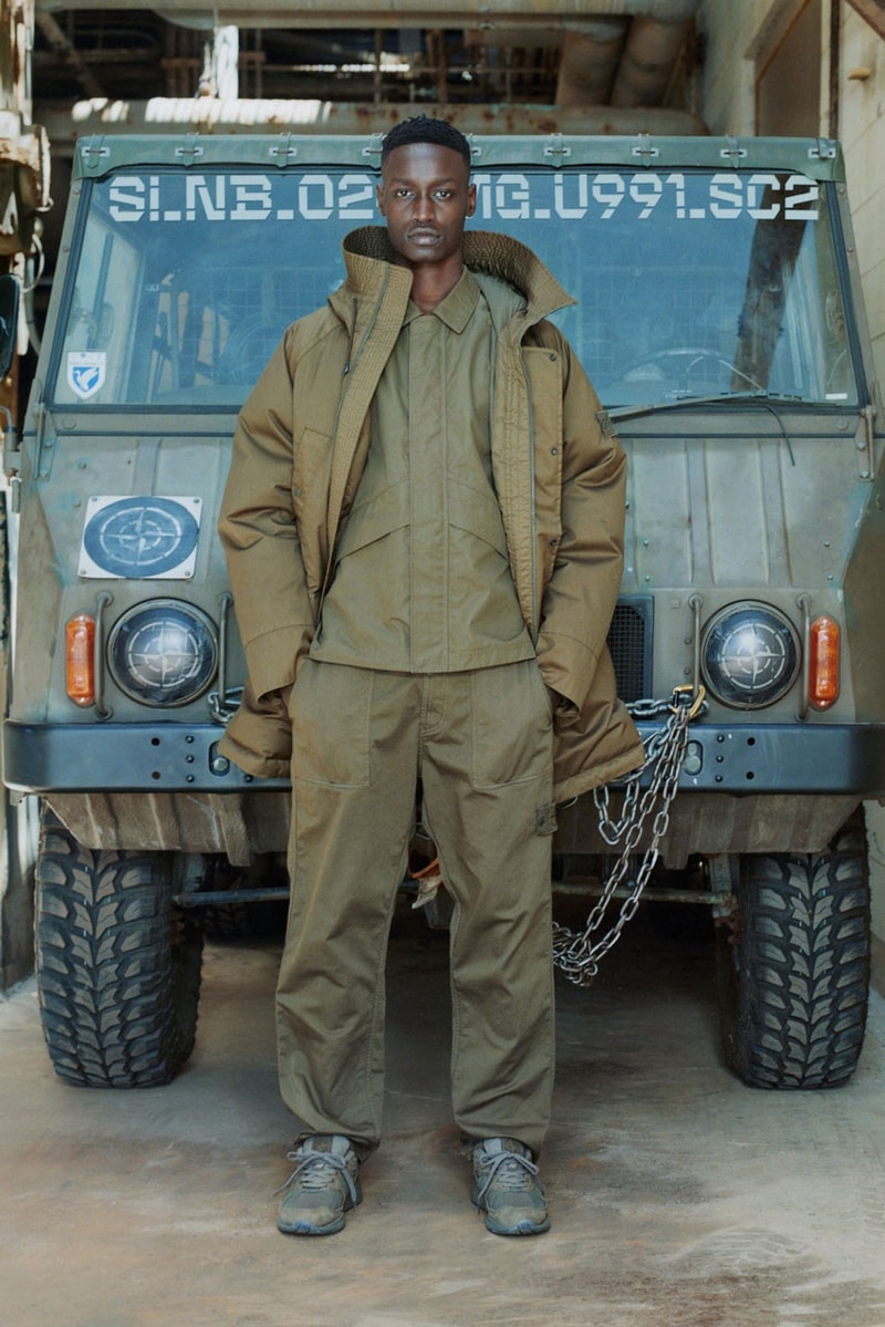 Stone Island Goes Ghost on New FW24 Jacketing collection release info lookbook price jacket new balance collab sneaker phillipe starck architect 