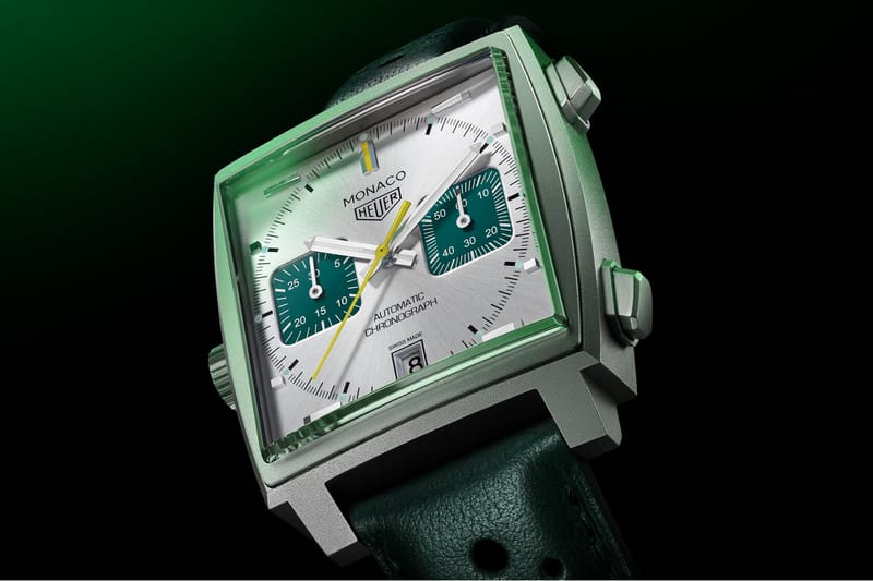 TAG Heuer Expands on Its Monaco Series With a Racing Green Chronograph