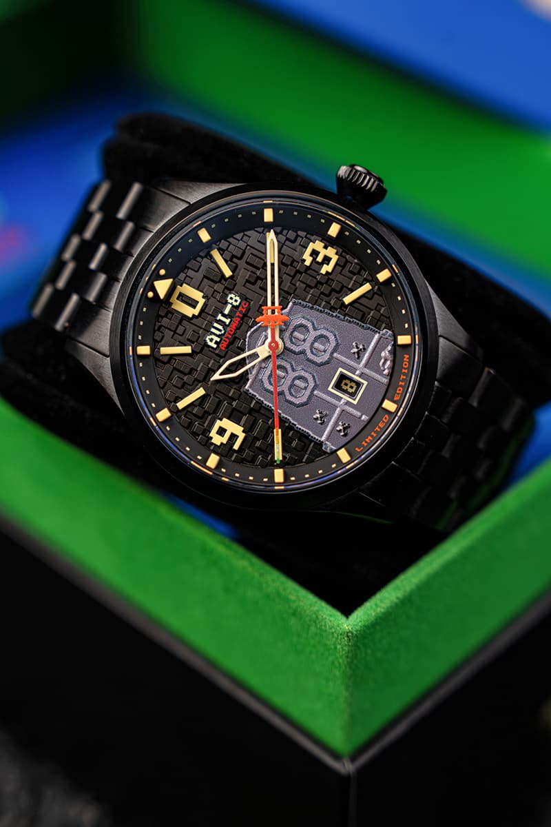 AVI-8 x Capcom Flyboy 1942 Automatic Pixel Limited Edition Watch Release Info