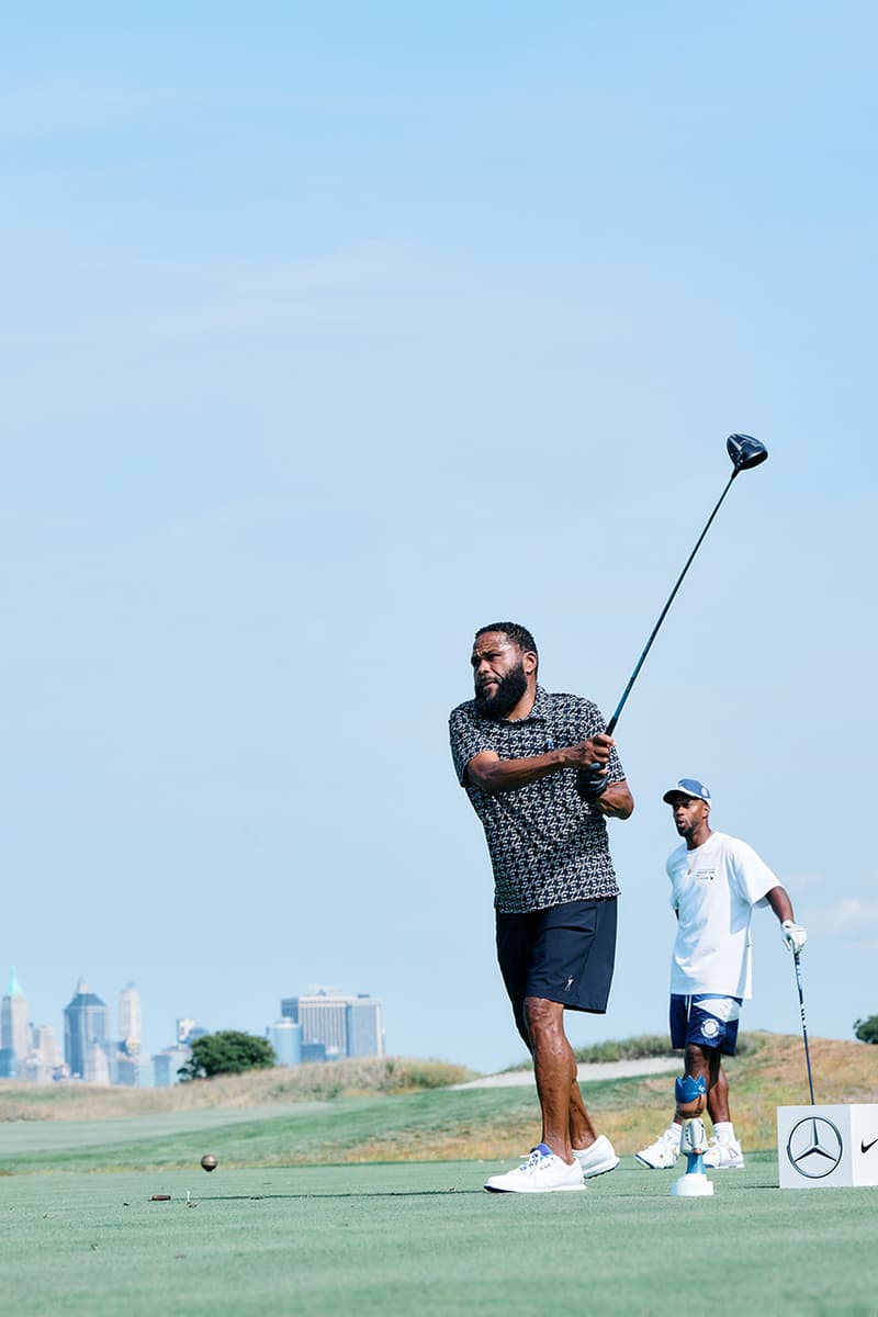 eastside golf invitational 2024 liberty national new york city mercedes benz olajuwon ajanaku earl cooper cc sabathia victor cruz event recap