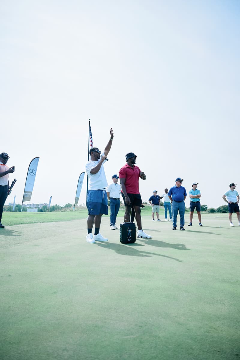 eastside golf invitational 2024 liberty national new york city mercedes benz olajuwon ajanaku earl cooper cc sabathia victor cruz event recap