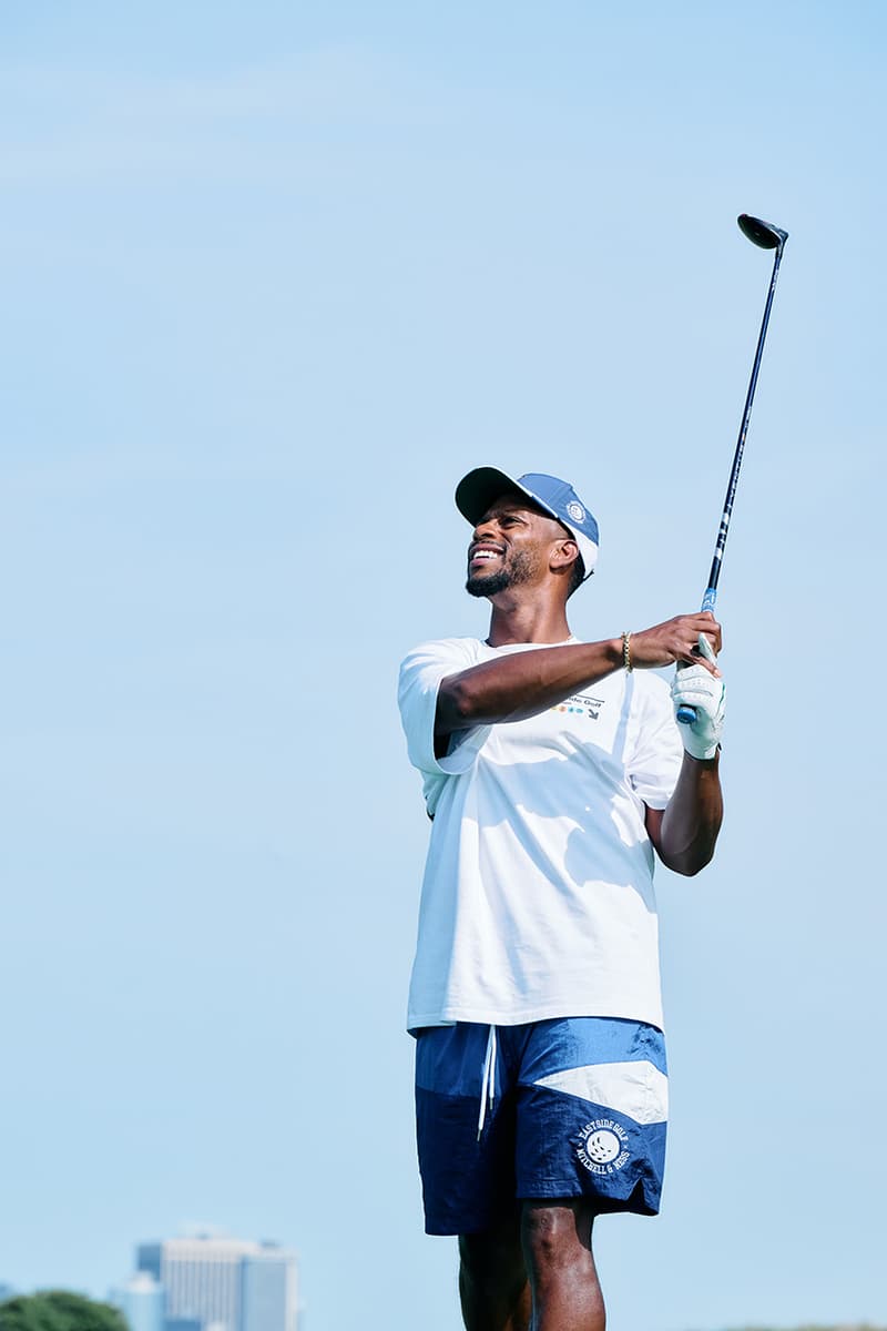 eastside golf invitational 2024 liberty national new york city mercedes benz olajuwon ajanaku earl cooper cc sabathia victor cruz event recap