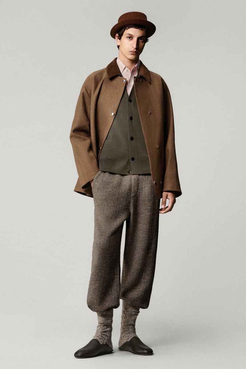 Loro piana sping summer 2025 linen solbiati outerwear blazers spagna cashmere chambray shirt milan fashion week exhibition bermuda shorts anorak nature