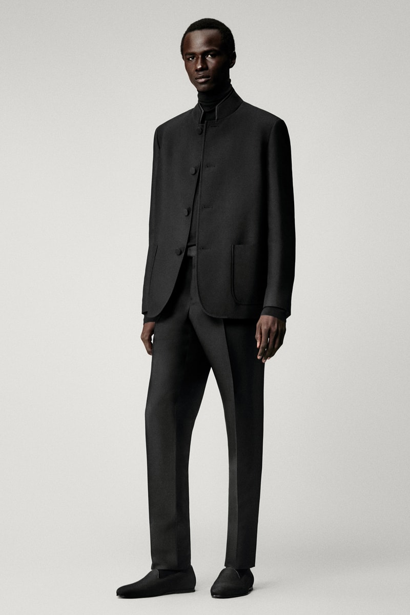 Loro piana sping summer 2025 linen solbiati outerwear blazers spagna cashmere chambray shirt milan fashion week exhibition bermuda shorts anorak nature