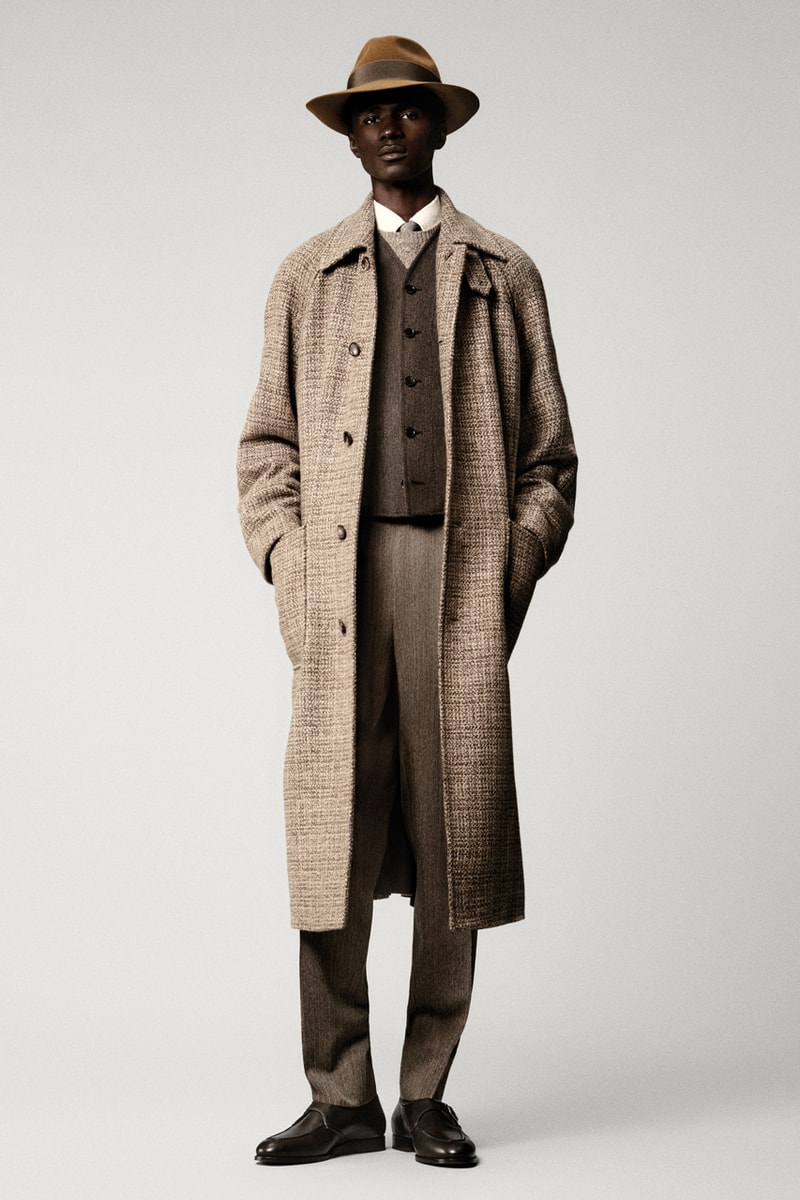 Loro piana sping summer 2025 linen solbiati outerwear blazers spagna cashmere chambray shirt milan fashion week exhibition bermuda shorts anorak nature