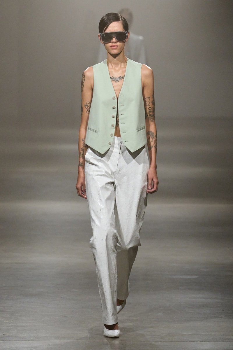 mm6 maison margiela john galliano milan fashion week ss25 spring summer 2025 collection 