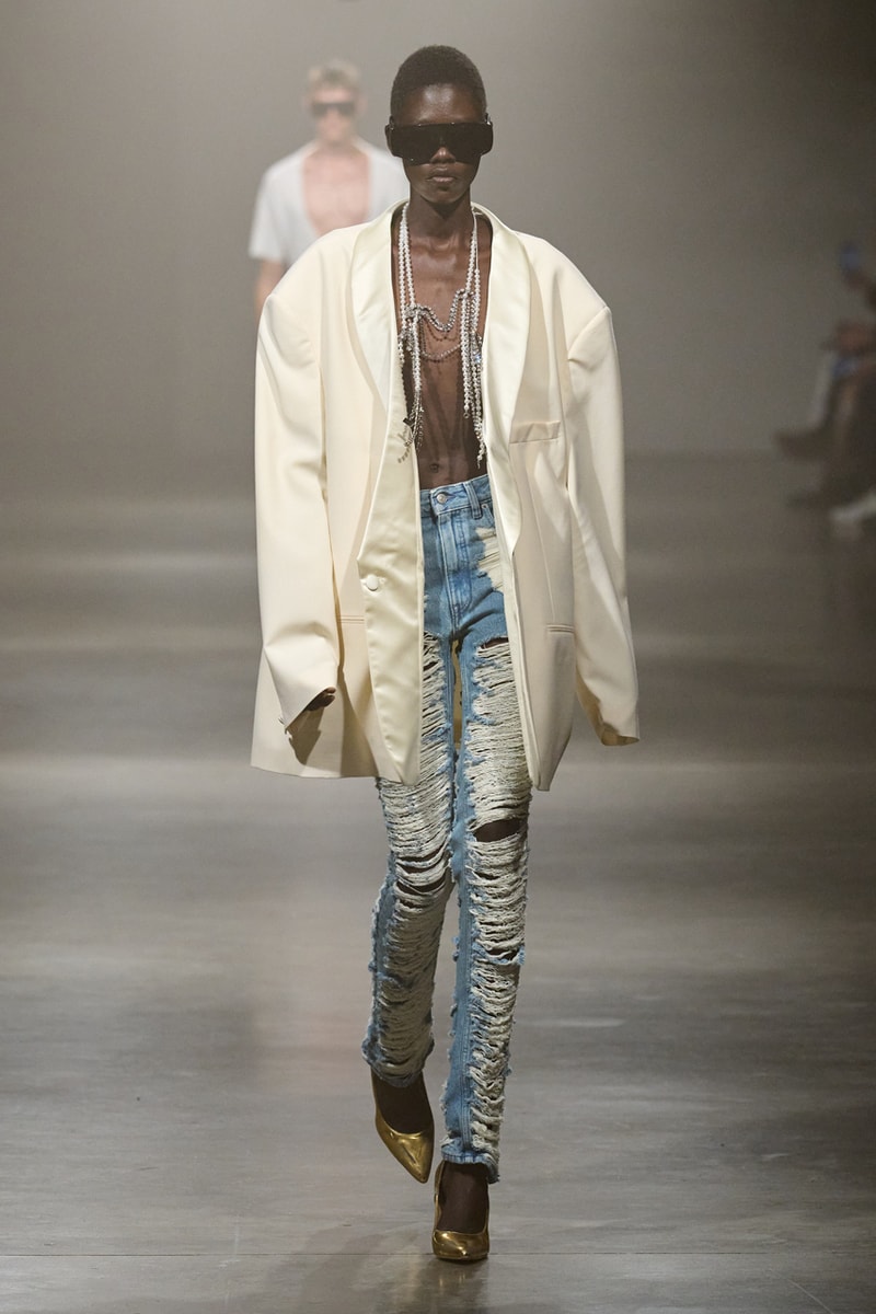 mm6 maison margiela john galliano milan fashion week ss25 spring summer 2025 collection 