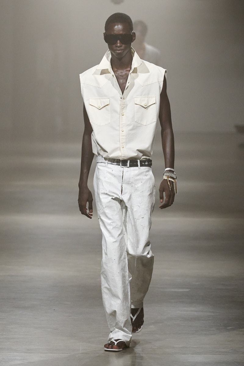 mm6 maison margiela john galliano milan fashion week ss25 spring summer 2025 collection 