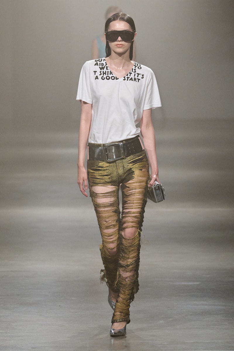 mm6 maison margiela john galliano milan fashion week ss25 spring summer 2025 collection 
