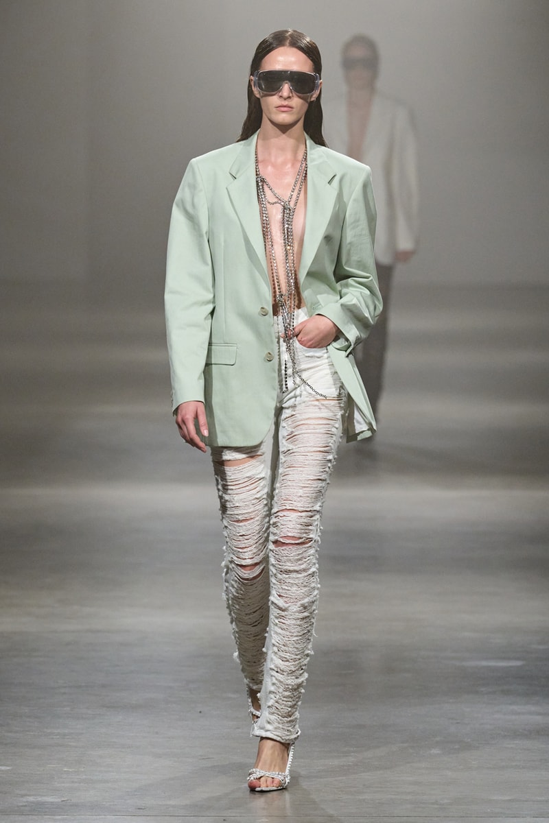 mm6 maison margiela john galliano milan fashion week ss25 spring summer 2025 collection 