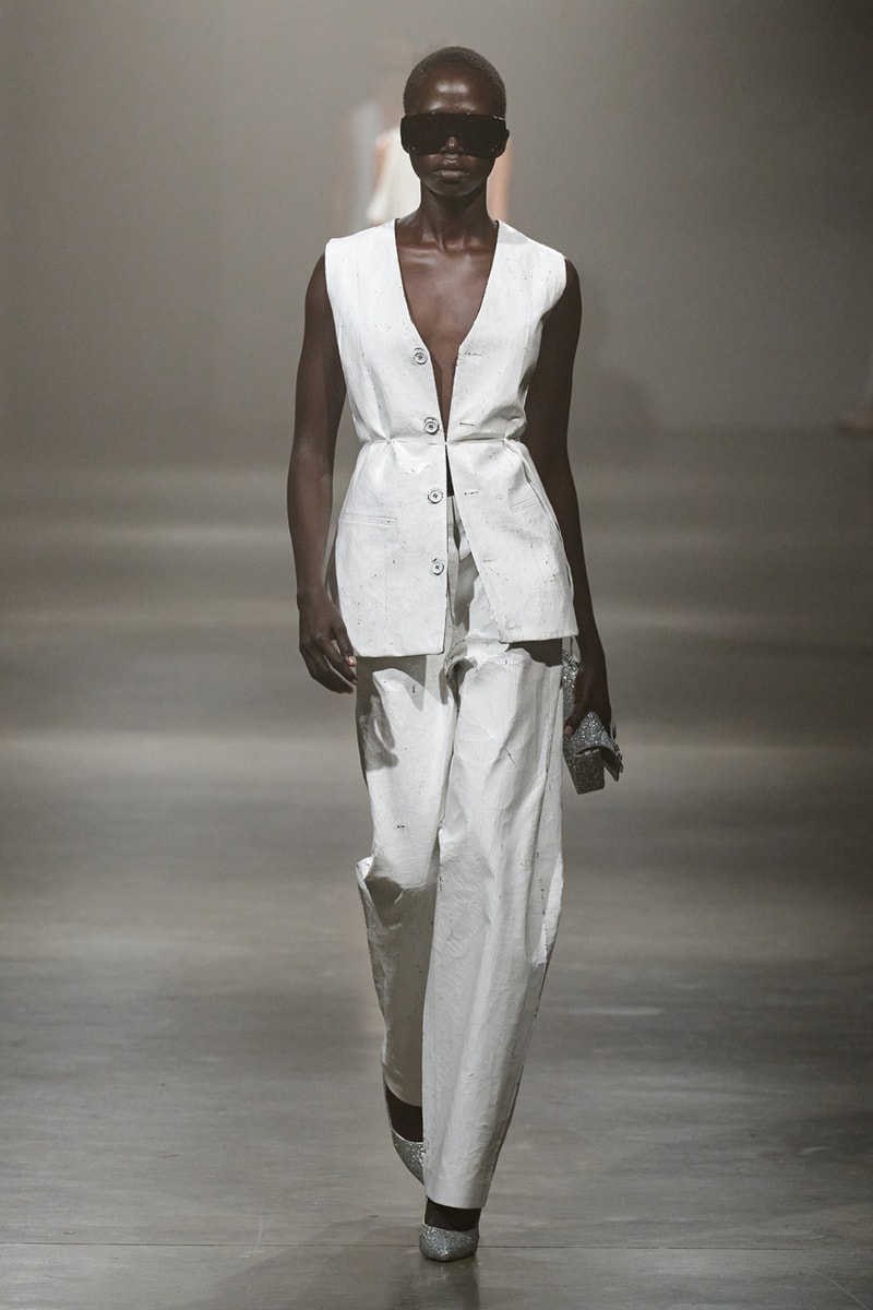 mm6 maison margiela john galliano milan fashion week ss25 spring summer 2025 collection 