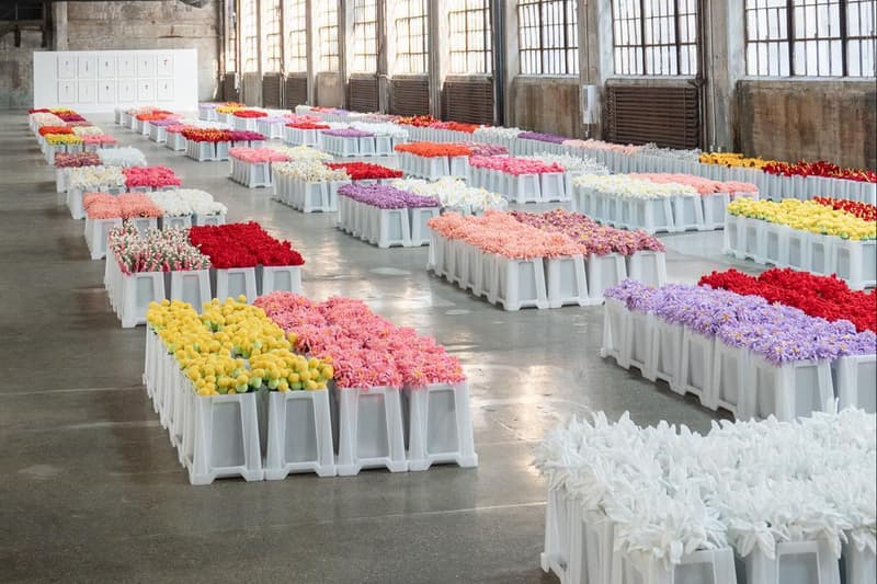 Cj Hendry Flower Market Exhibition Roosevelt Island Industry City Moves Plush Flowers