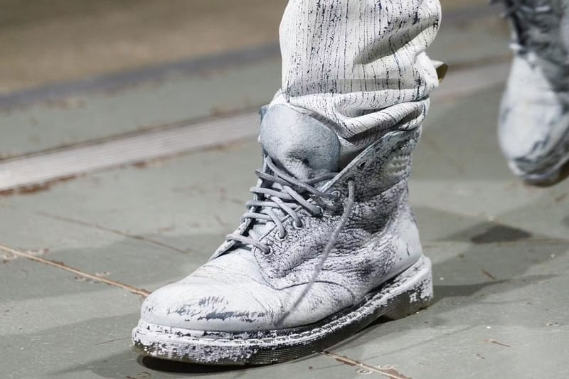 MM6 Maison Margiela Reveals Dr. Martens Collab on Milan Runway