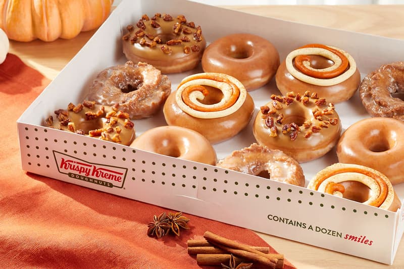 Krispy Kreme Pumpkin Spice Original Glazed Doughnut Release Info