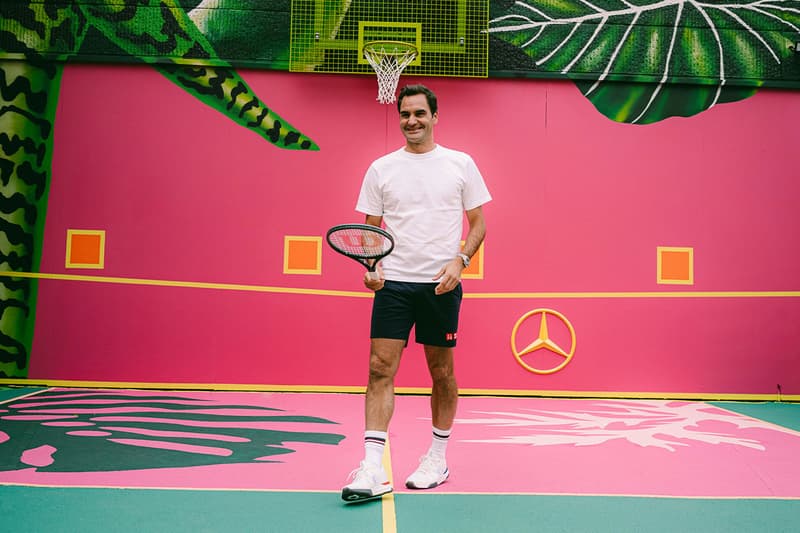 Mercedes Benz x Roger Federer Neon Legacy Project Info