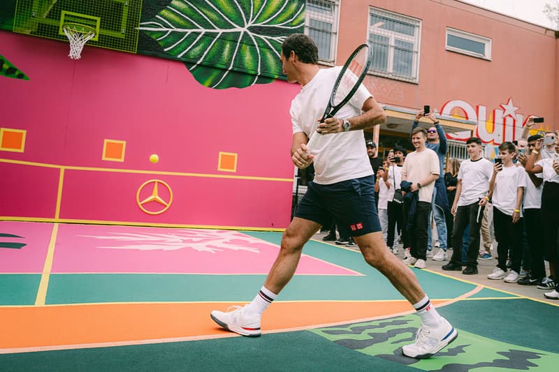 Mercedes Benz x Roger Federer Neon Legacy Project Info