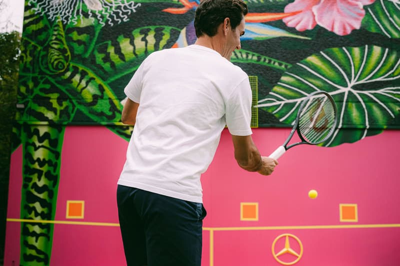 Mercedes Benz x Roger Federer Neon Legacy Project Info