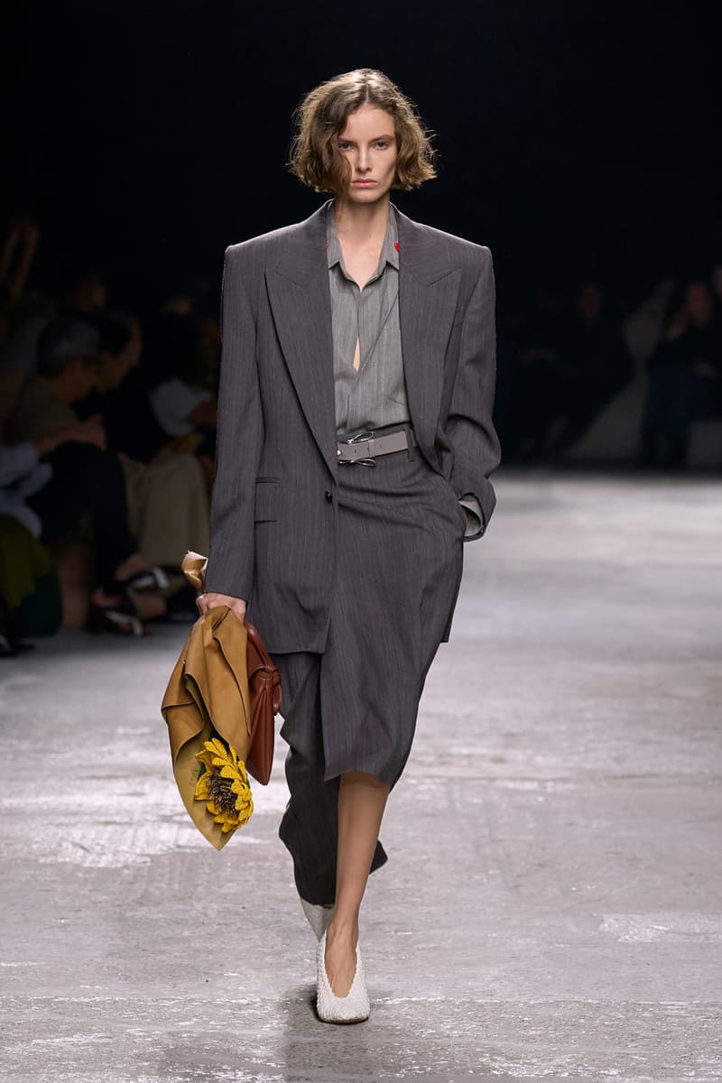 bottega veneta ss25 collection runway show images matthieu blazay milan fashion week official release details