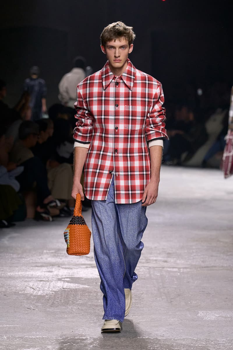 bottega veneta ss25 collection runway show images matthieu blazay milan fashion week official release details