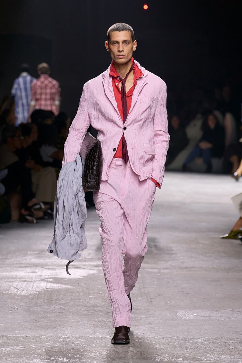 bottega veneta ss25 collection runway show images matthieu blazay milan fashion week official release details