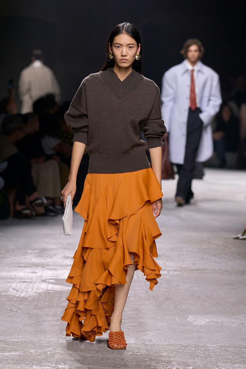 bottega veneta ss25 collection runway show images matthieu blazay milan fashion week official release details