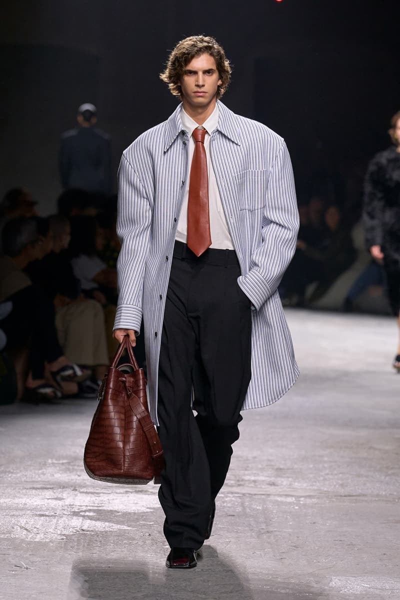 bottega veneta ss25 collection runway show images matthieu blazay milan fashion week official release details