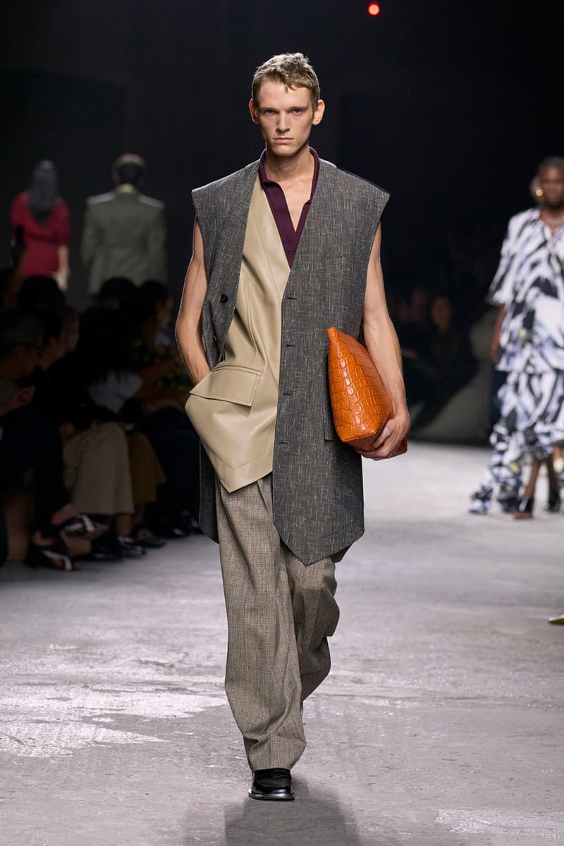 bottega veneta ss25 collection runway show images matthieu blazay milan fashion week official release details