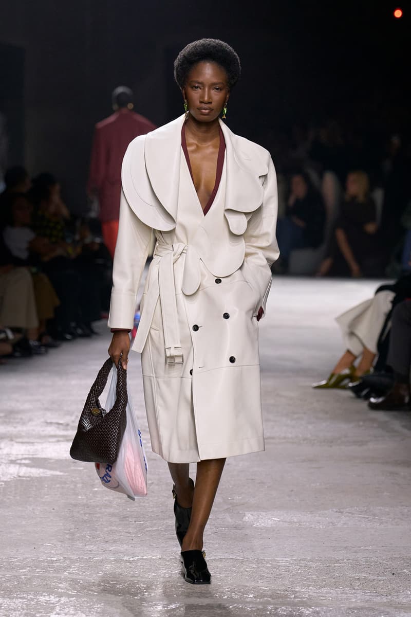 bottega veneta ss25 collection runway show images matthieu blazay milan fashion week official release details