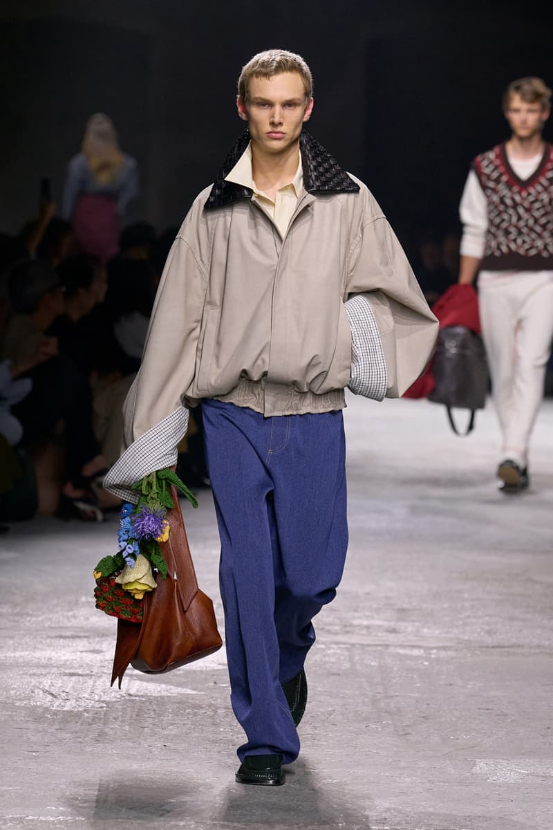 bottega veneta ss25 collection runway show images matthieu blazay milan fashion week official release details