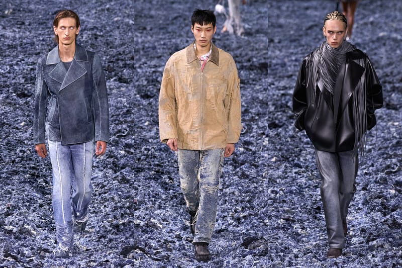 Diesel SS25: доминирование денима и центральные точки округлости