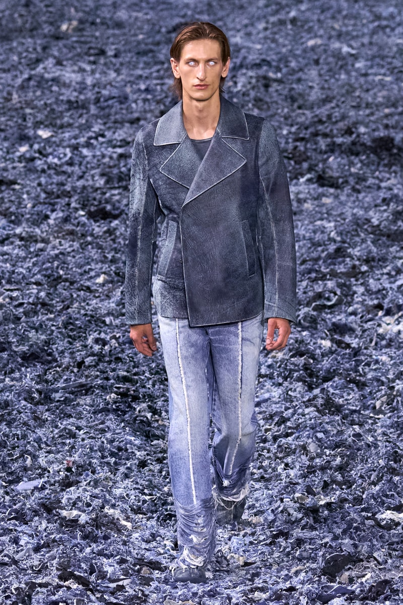 diesel ss25 spring summer runway show collection glenn martens review photos