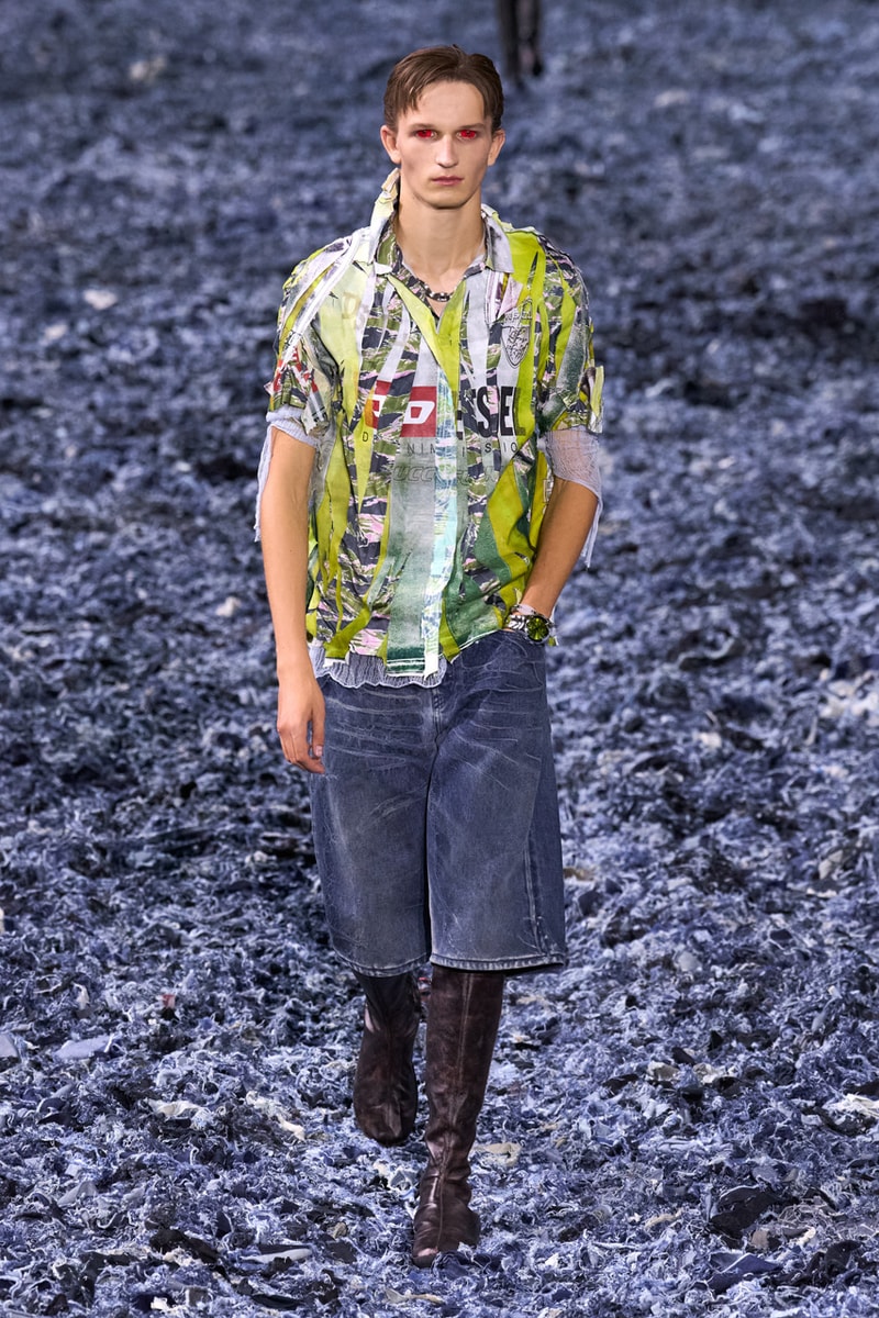 diesel ss25 spring summer runway show collection glenn martens review photos