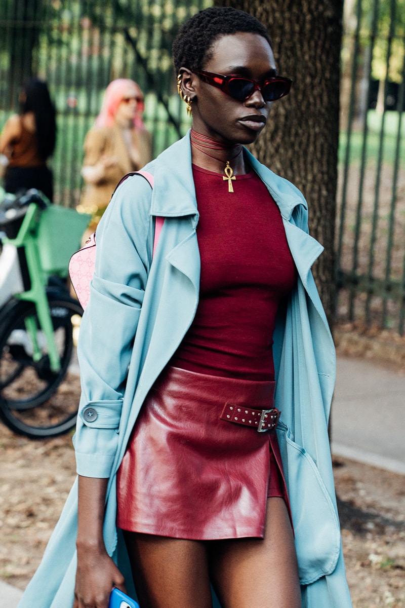 Milan Fashion Week SS25 Street Style prada bottega veneta versace diesel glenn maartens asap rocky rihanna