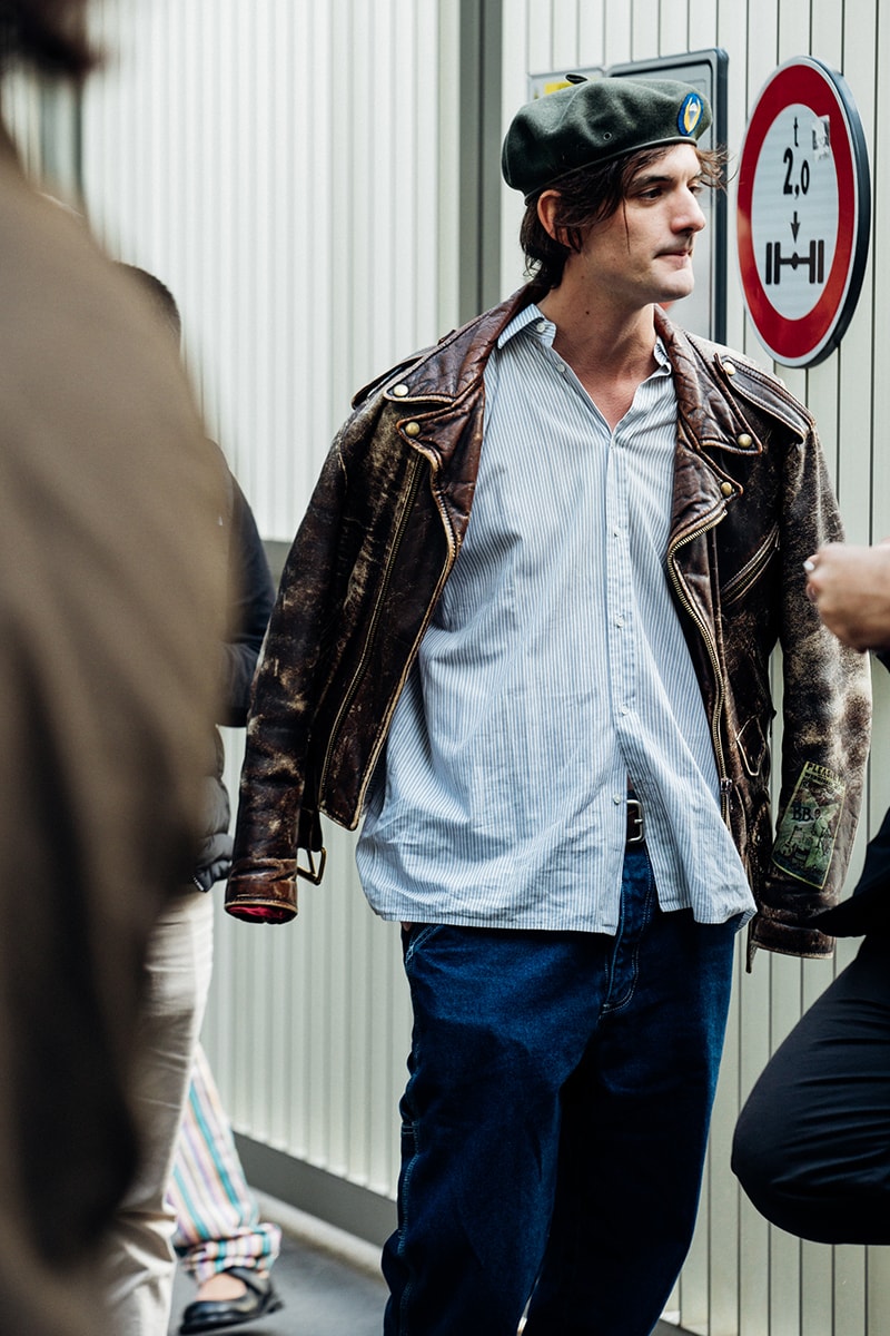 Milan Fashion Week SS25 Street Style prada bottega veneta versace diesel glenn maartens asap rocky rihanna