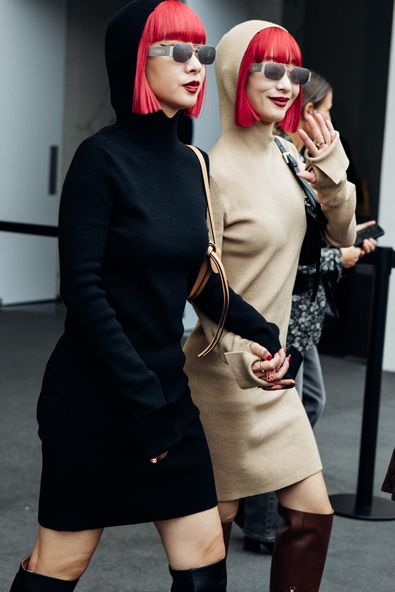 Milan Fashion Week SS25 Street Style prada bottega veneta versace diesel glenn maartens asap rocky rihanna