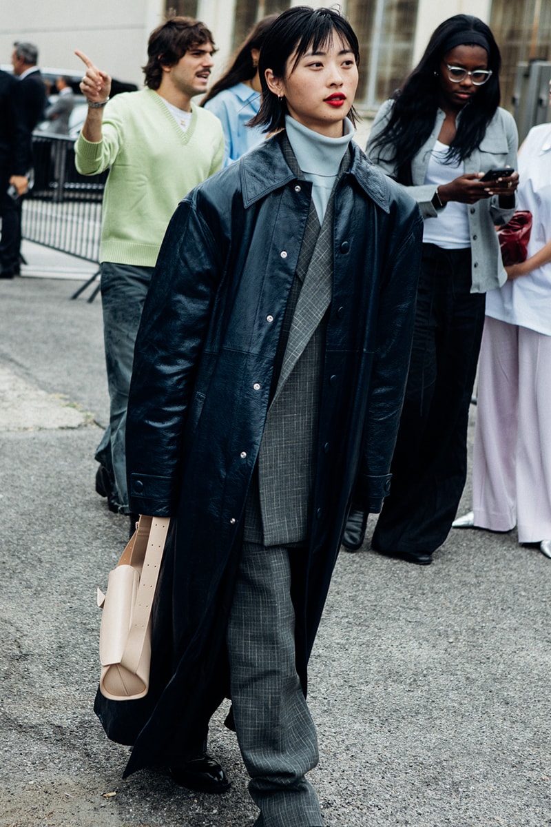 Milan Fashion Week SS25 Street Style prada bottega veneta versace diesel glenn maartens asap rocky rihanna