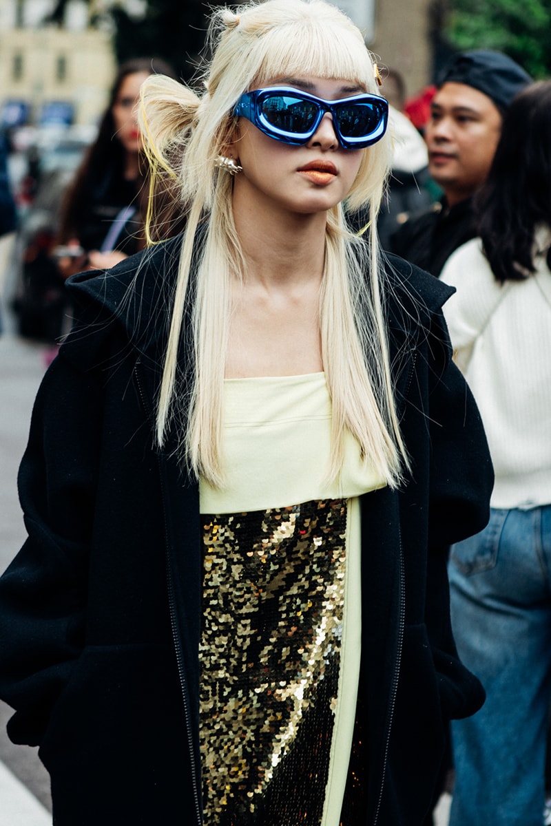 Milan Fashion Week SS25 Street Style prada bottega veneta versace diesel glenn maartens asap rocky rihanna