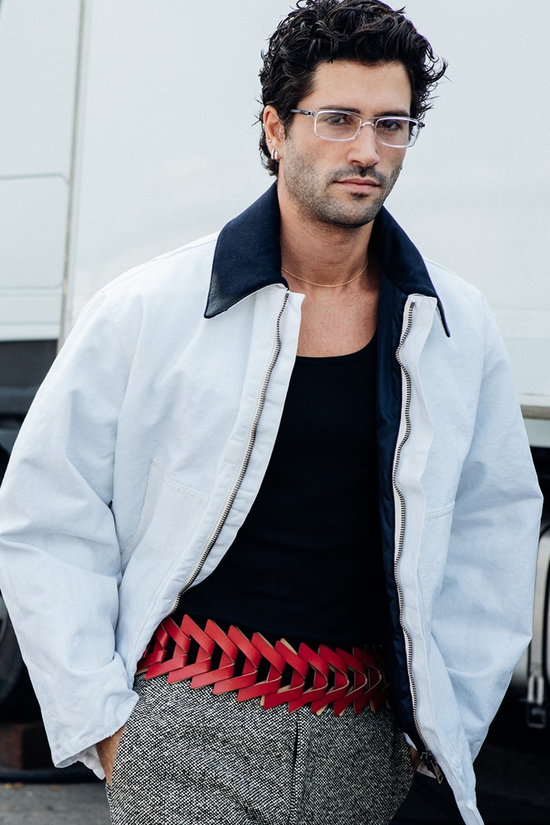 Milan Fashion Week SS25 Street Style prada bottega veneta versace diesel glenn maartens asap rocky rihanna