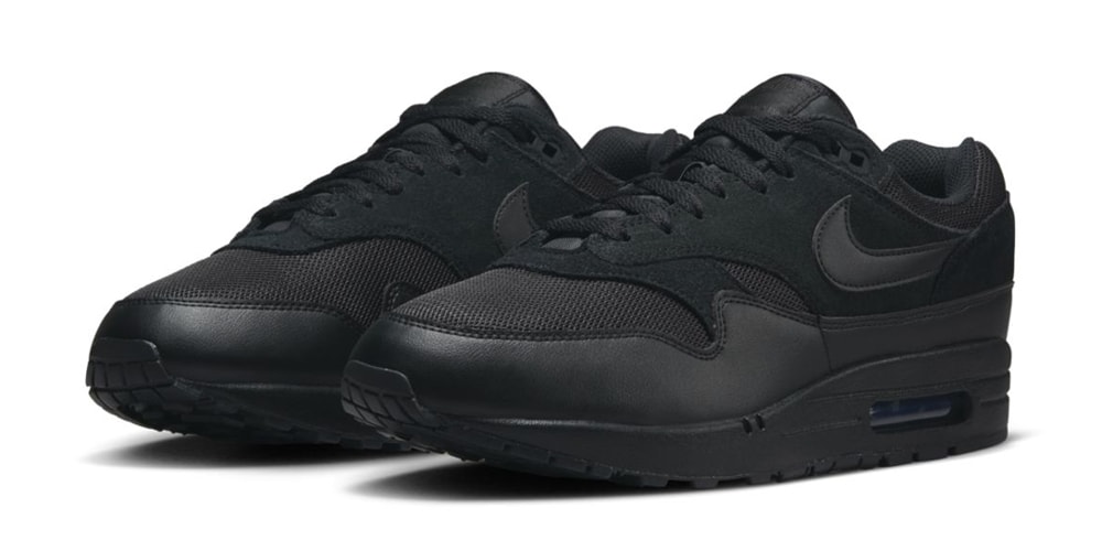 Nike Air Max 1 Enters Stealth Mode in "Black Cat"