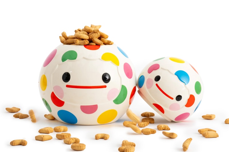 BUDDY CHUB Ceramic Cookie Jar FriendsWithYou Home Studyo Case Studyo Samuel Borkson Arturo Sandoval III Art Artworks Sculpture