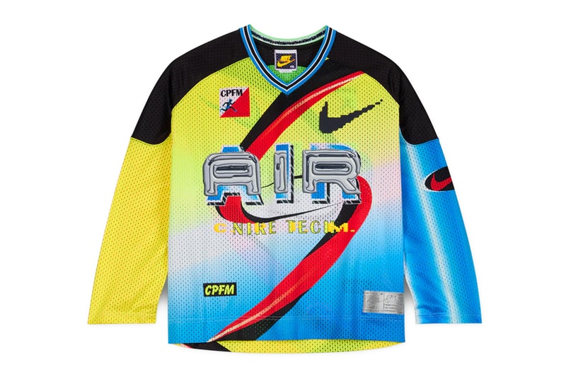 Nike and Cactus Plant Flea Market Drop Pixelated Hockey Gear goalie jersey reversible hockey jersey cpfm home away jersey set 