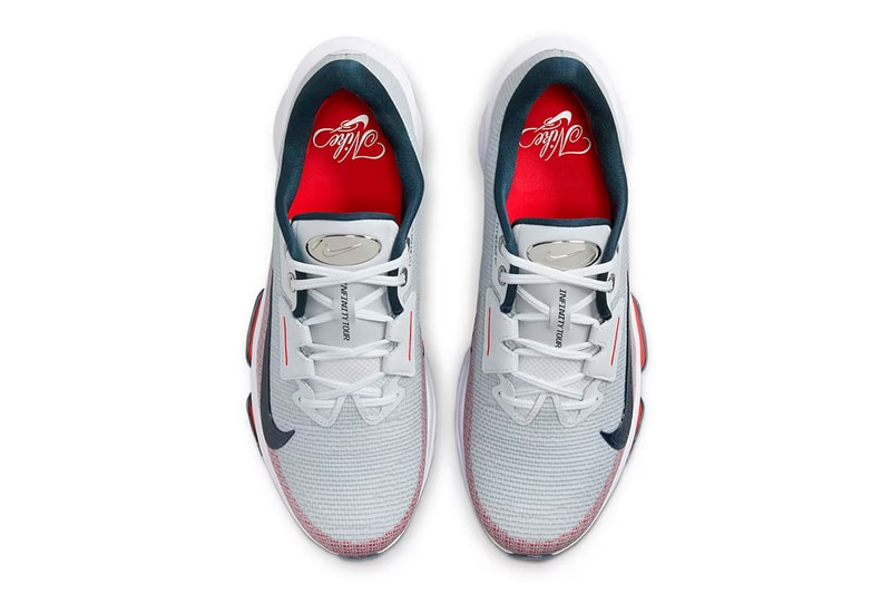 nike golf infinity tour 2 presidents cup usa international team red white blue black golf shoe sneaker