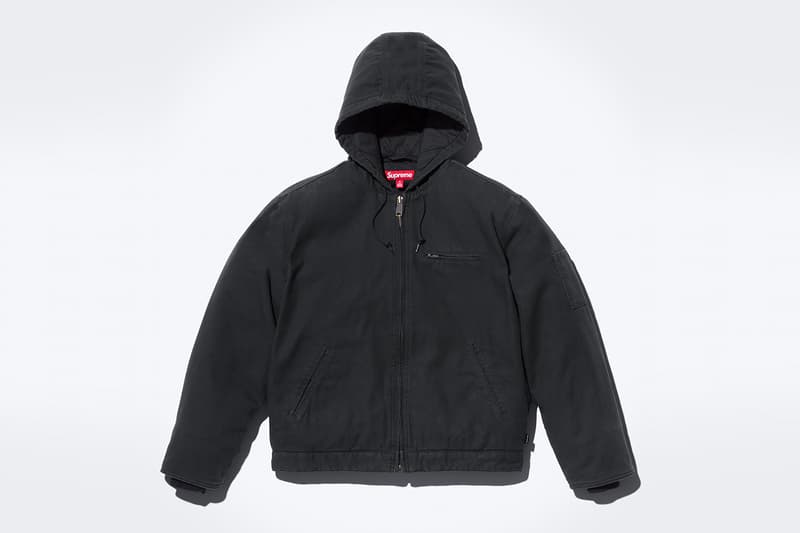 Supreme x Thrasher Fall 2024 Collaboration Work Jacket, Sweater, Hooded Sweatshirt, Crewneck, Sweatpant, three T-Shirts and two Beanies neck face johnny wilson neck face harold hunter skatewear skateboarding streetwear