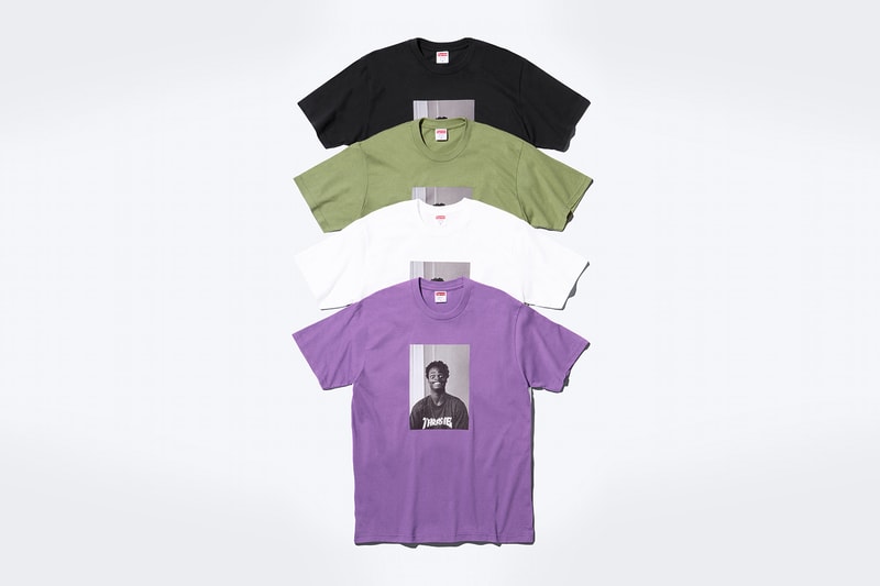 Supreme x Thrasher Fall 2024 Collaboration Work Jacket, Sweater, Hooded Sweatshirt, Crewneck, Sweatpant, three T-Shirts and two Beanies neck face johnny wilson neck face harold hunter skatewear skateboarding streetwear