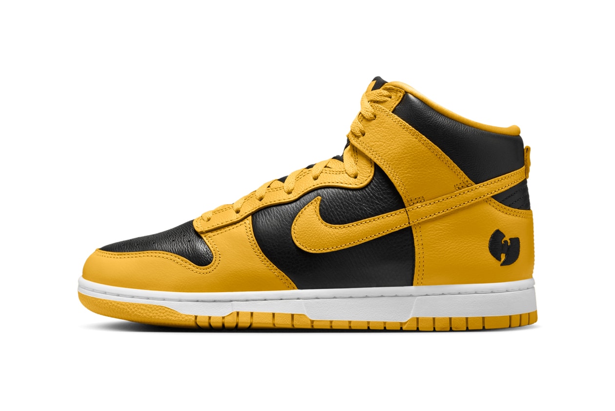 ウータン・クラン x ナイキ ダンク ハイの発売情報が解禁 Wu-Tang Clan x Nike Dunk High  black and Pollen release info